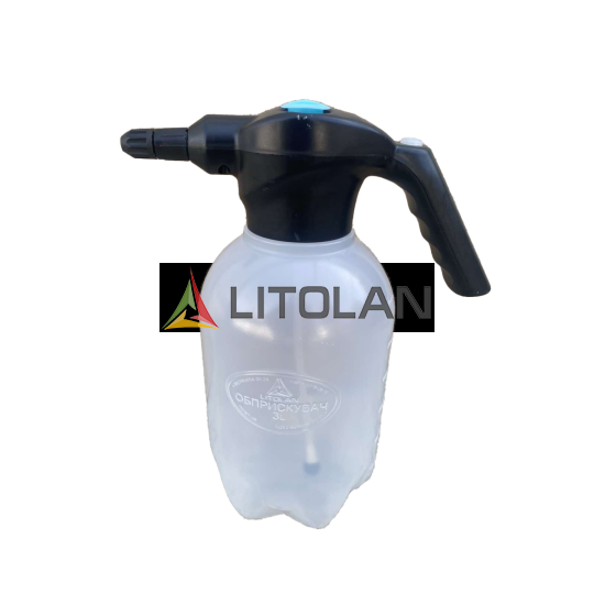 Обприскувач "Litolan"  акумуляторний Преміум 3 л (прозорий) - фото 1